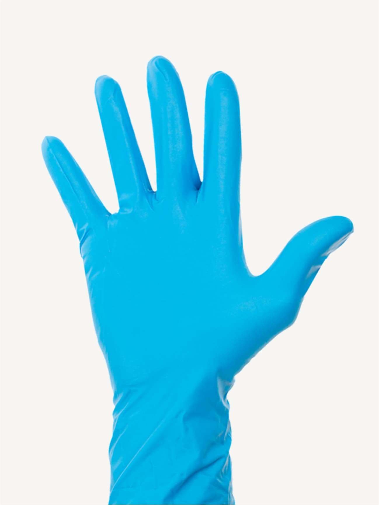 SafeGrip Nitro Голубые · 11 mil · 10 пар · удлинённые